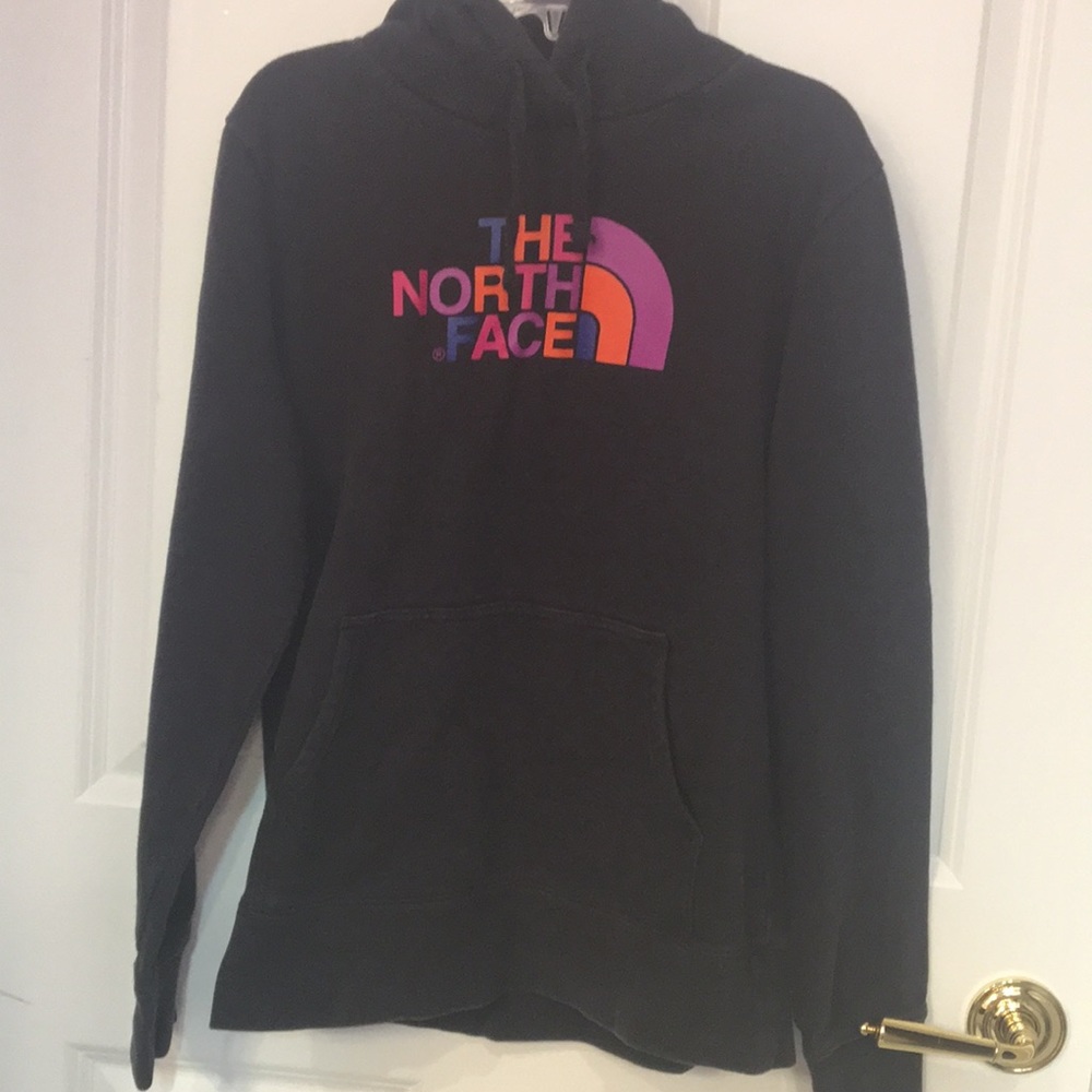 Medium black North Face sweatshirt
